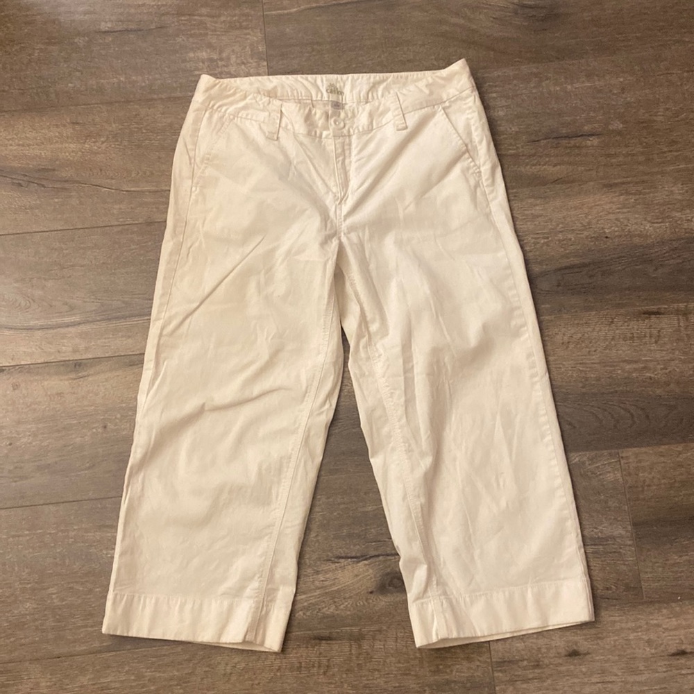 Caslon White Cropped Pants
